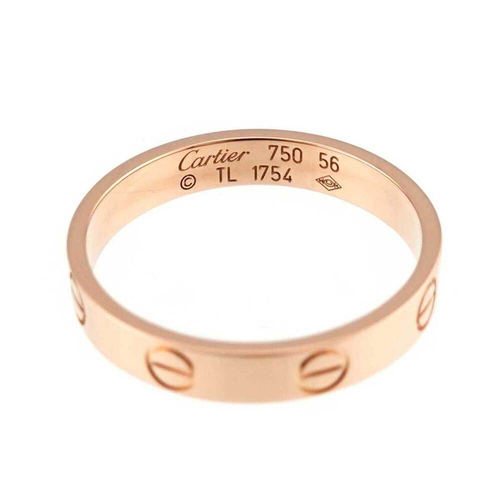 CARTIER 18k Gold Love Ring #56 - Picture 2 of 6